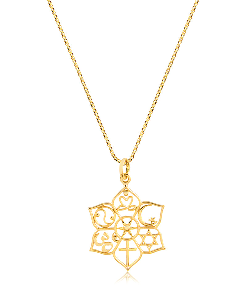 Collier Fleur des Religions