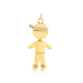 Pendentif Petit Garçon avec Casquette